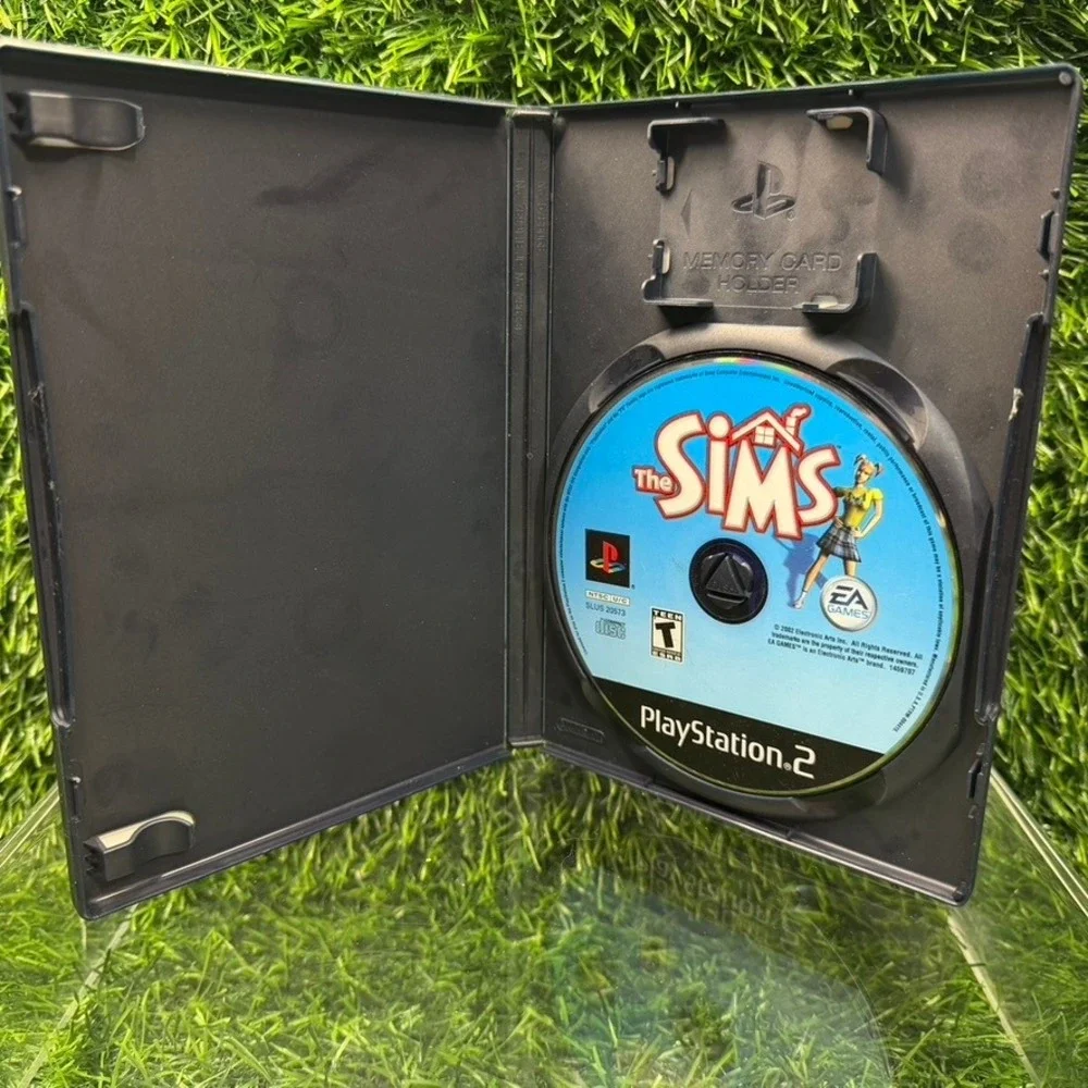 Sony PlayStation 2 Games Bundle PS2 Rock Band The Sims Cars Ratatouille Lot 4 PC
